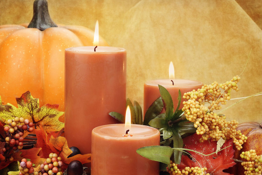 fall scented candles