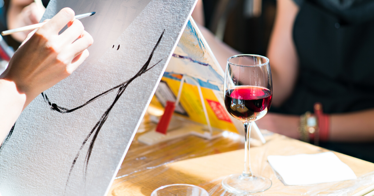 Liven Up Your Home With An Art & Wine Party Marlo Blog